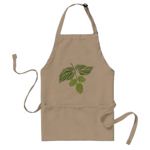 Apron met Hops, homebrew gift Standaard Schort
