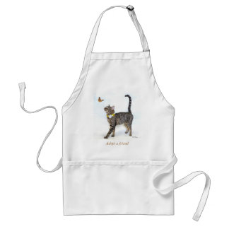 Apron met tabatha, de tablet standaard schort