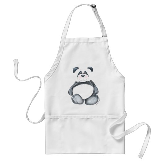 Apron met uniek Beer Panda Standaard Schort (Voorkant)