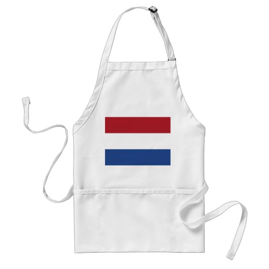 Apron met vlag van Nederland Standaard Schort (Voorkant)