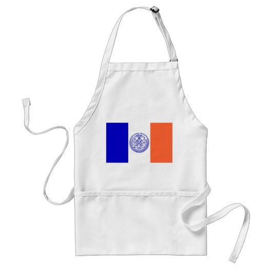 Apron met vlag van New York, VS Standaard Schort (Voorkant)