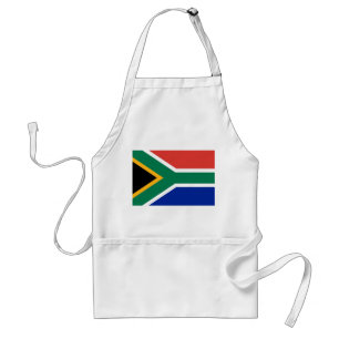 Apron met vlag van Zuid-Afrika Standaard Schort
