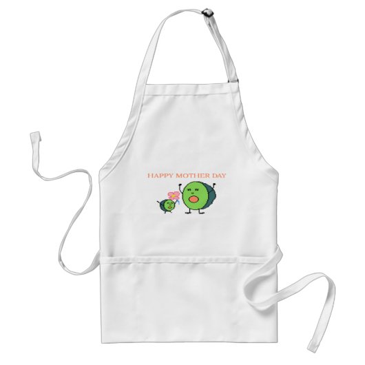 Apron mother's day  standaard schort (Voorkant)
