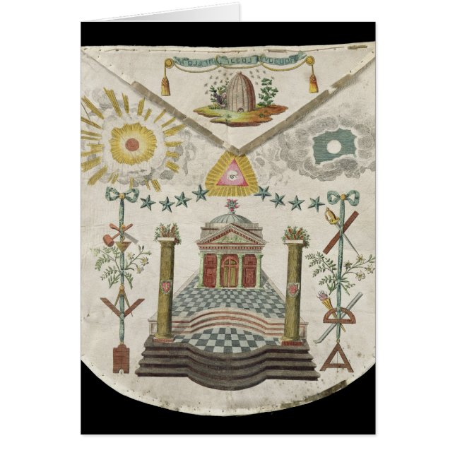Apron of a Master of Saint-Julien Lodge in (Voorkant)