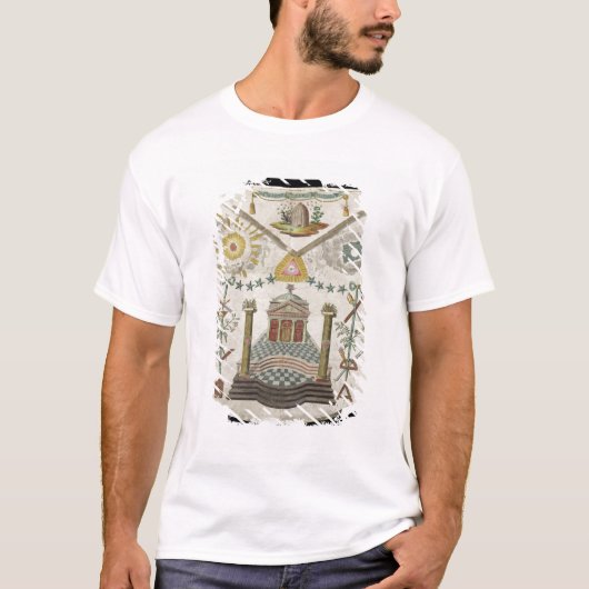 Apron of a Master of Saint-Julien Lodge in T-shirt (Voorkant)