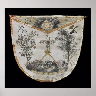Apron of a Master of the Order of the Roos-Croix Poster