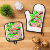 Apron Ovenwant & Pannenlap Set (Top down)