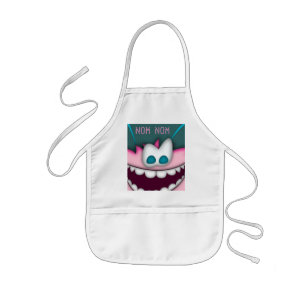 Apron Pink Pal NOM koking BBQ Kinder Schort