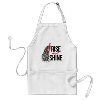 Apron ~ Rise and Shine Chicken Standaard Schort