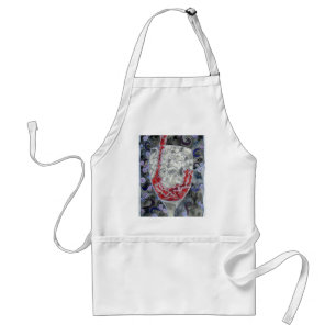 Apron: Rode wijn Standaard Schort