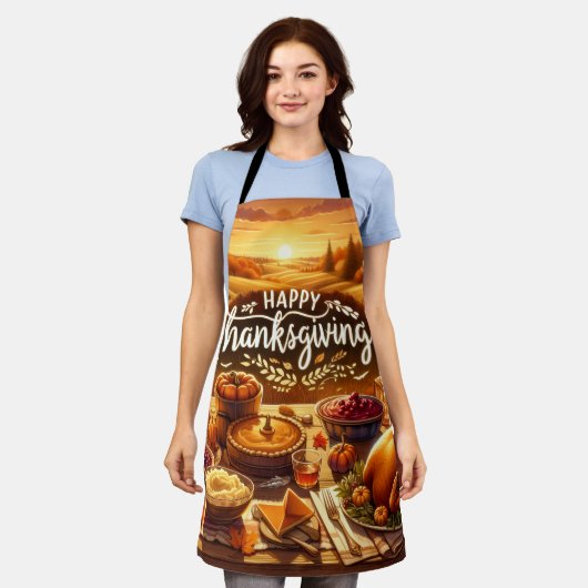 Apron schort (Gedragen)