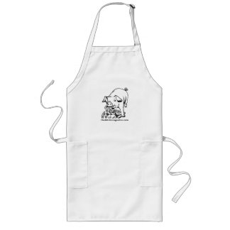 Apron. Sheila. De Kitchens Garden Dot Com. Lang Schort