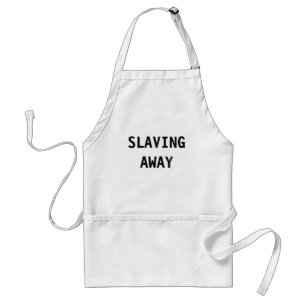 Apron Slaving Away Standaard Schort