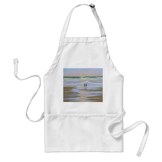 Apron ~ Sunset on the Beach Standaard Schort (Voorkant)