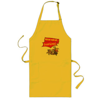 Apron - Thanksgiving Turkije Lang Schort