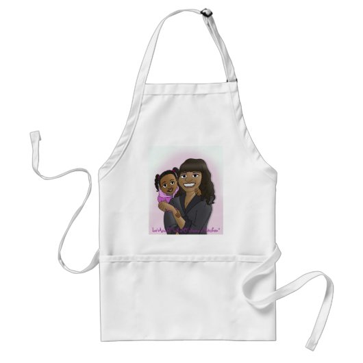 Apron uit de keuken van Mijn Nana Standaard Schort (Voorkant)