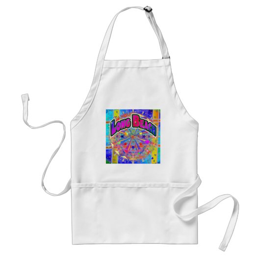 Apron van de Cosmic Unity Long Beach Standaard Schort (Voorkant)