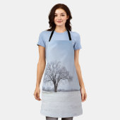 Apron van de wintereik schort (Gedragen)