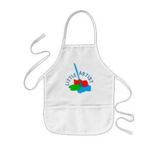 Apron van kleine kunstenaars kinder schort