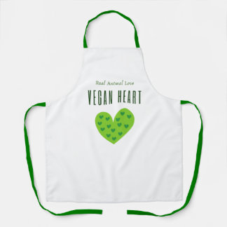 Apron Vegan Heart Schort