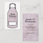 Apron Visitekaartje (Voorkant / Achterkant)