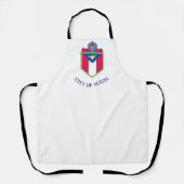 Apron, vlag Austin City Schort (Voorkant)