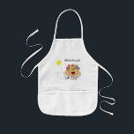 Apron voor kinderen personaliseren kinder schort<br><div class="desc">Apron voor kinderen. Geweldig gepersonaliseerd cadeau voor Hanukkah,  verjaardag en elke dag! Kies uw favoriete lettertypestijl,  grootte,  kleur en tekst. "Shmutz" betekent "een kleine puinhoop" in het yiddisch. Ja. Kinderen doen dat!:)</div>