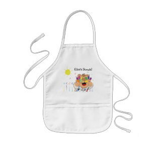 Apron voor kinderen personaliseren kinder schort