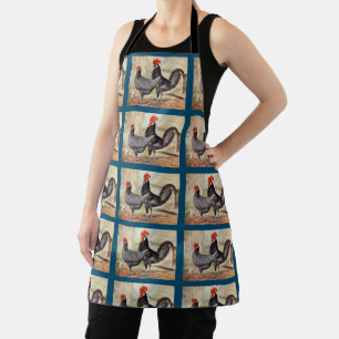 Apron voor kippenborstelpatroon Schort