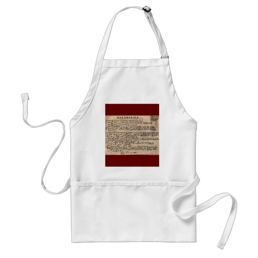 Apron voor oude talen standaard schort (Voorkant)