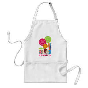Apron voor snoep en cupcake standaard schort