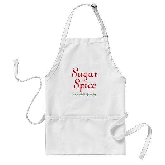 Apron voor suiker en specerijen standaard schort (Voorkant)
