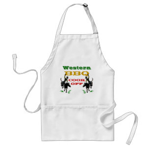 Apron Western BBQ Cook Off Promotion Gift Cowboys Standaard Schort