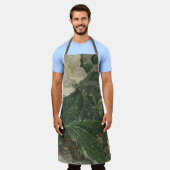 Apron White Garden Flowers Apron for Women   Schort (Gedragen)