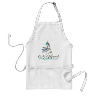 Apron . Wit. 3-Pocket Standaard Schort