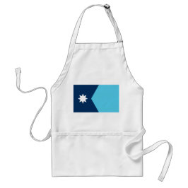 Apron with Flag of Minnesota, USA Standaard Schort