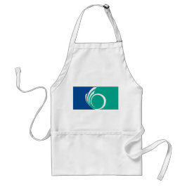 Apron with Flag of Ottawa, Canada Standaard Schort