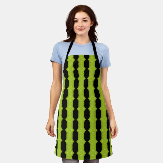 ApronArt: Trendy All-Over Prints Schort (Gedragen)