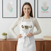 Aprons Birthday Photo Collage, Modern Mother Gift Lang Schort