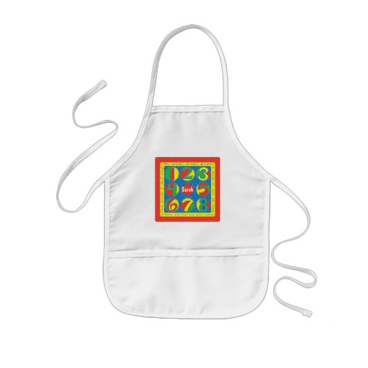 Aprons Children's Dreidel Game for Hanukkah Kinder Schort (Voorkant)