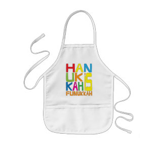 Aprons Children's Hanukkah is Funukkah Kinder Schort