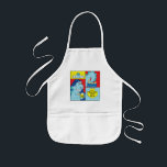 Aprons Children's Hanukkah Latke Eating Dinosaur Kinder Schort<br><div class="desc">Een schort voor kinderen van de Hanukkah. Deze "Latke Eating Dinosaur" is een prachtig cadeau voor elk kind dat deze Chanoeka heeft. Gebruik het voor het bakken, het ambachten of het spel om de dag van een kind te maken! Om eenvoudig schrappingstekst te personaliseren, "eet en centreer met Katie"en vervang...</div>