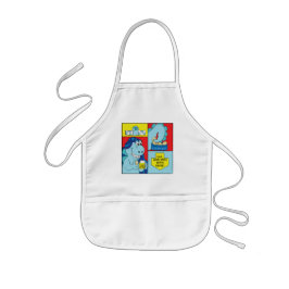 Aprons Children's Hanukkah Latke Eating Dinosaur Kinder Schort