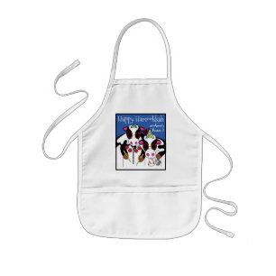Aprons Children's Happy Hamookkah Kinder Schort