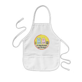 Aprons Children's Mouse en Friends for Hanukkah Kinder Schort