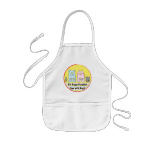 Aprons Children's Mouse en Friends for Hanukkah Kinder Schort