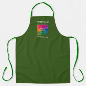 Aprons Custom Logo Business Company Sjabloon Schort (Voorkant)