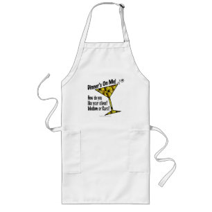 APRONS Dinner! Olijven? Middelgroot of Zelden? Lang Schort