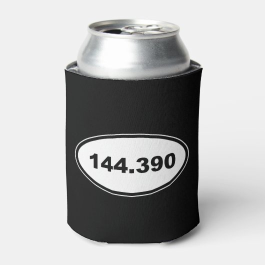 APRS frequentie 144.390 Amateur Ham Radio Blikjeskoeler (Blikje Voorkant)