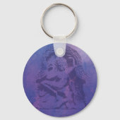 Apsara - Paars Sleutelhanger (Voorkant)